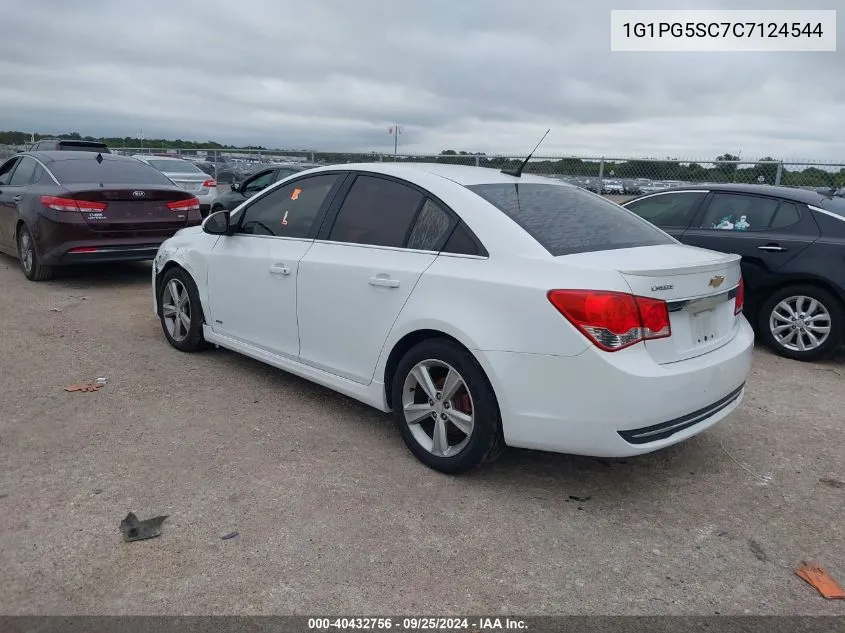 2012 Chevrolet Cruze 2Lt VIN: 1G1PG5SC7C7124544 Lot: 40432756