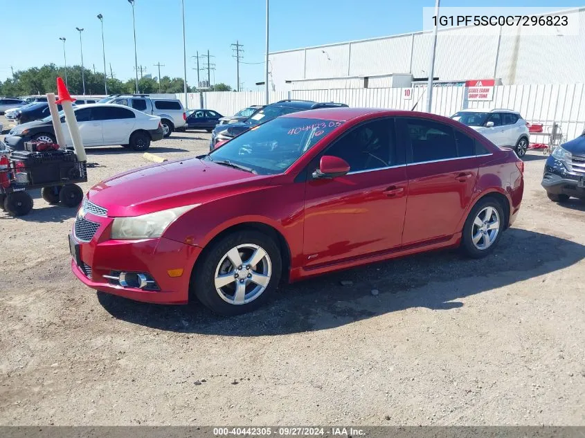 2012 Chevrolet Cruze 1Lt VIN: 1G1PF5SC0C7296823 Lot: 40442305