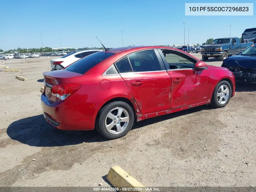 1G1PF5SC0C7296823 2012 Chevrolet Cruze 1Lt