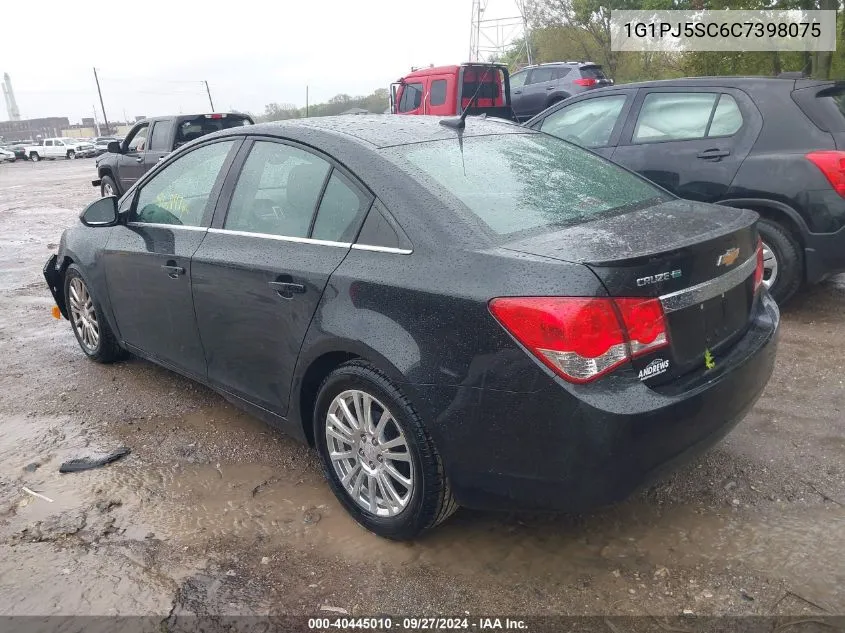 1G1PJ5SC6C7398075 2012 Chevrolet Cruze Eco