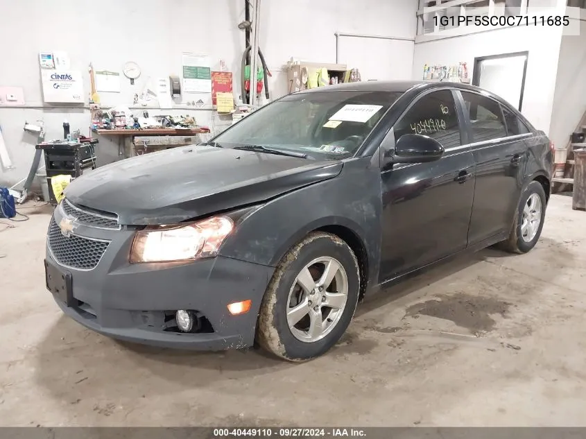 1G1PF5SC0C7111685 2012 Chevrolet Cruze 1Lt