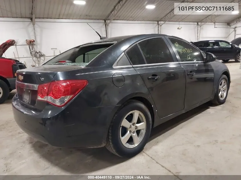 1G1PF5SC0C7111685 2012 Chevrolet Cruze 1Lt