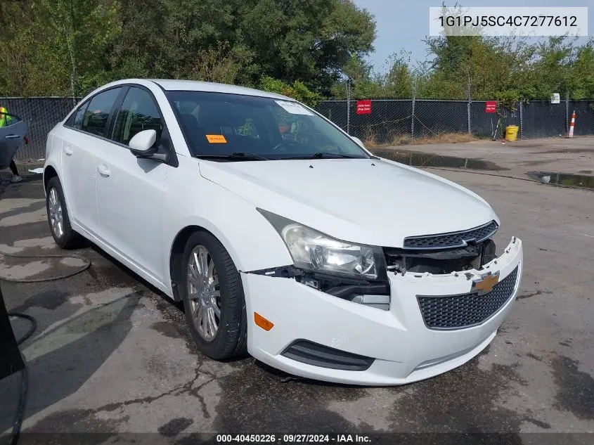 1G1PJ5SC4C7277612 2012 Chevrolet Cruze Eco