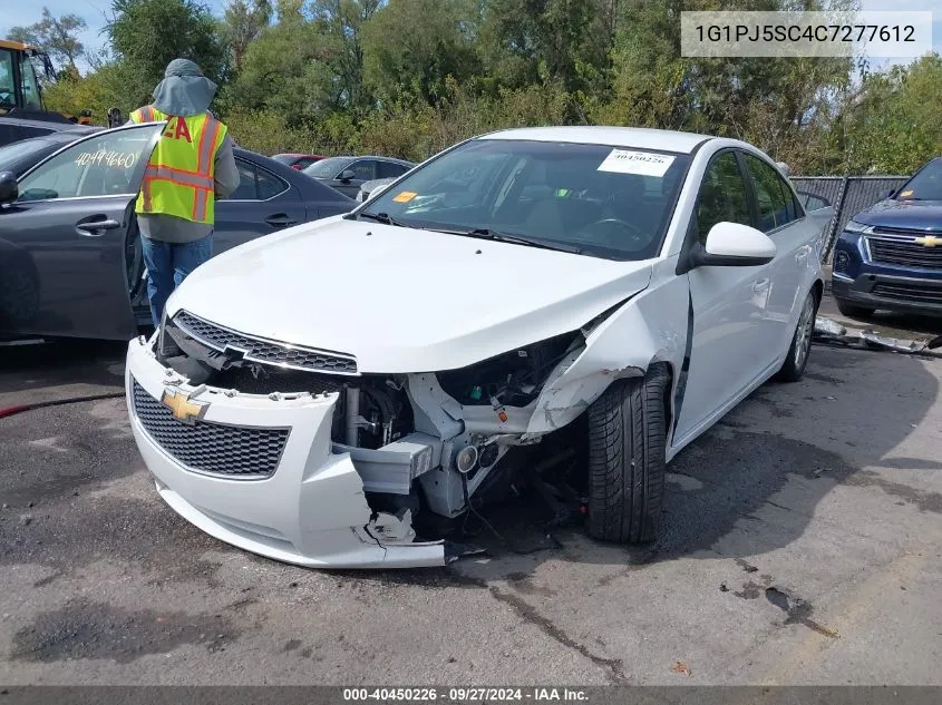 2012 Chevrolet Cruze Eco VIN: 1G1PJ5SC4C7277612 Lot: 40450226