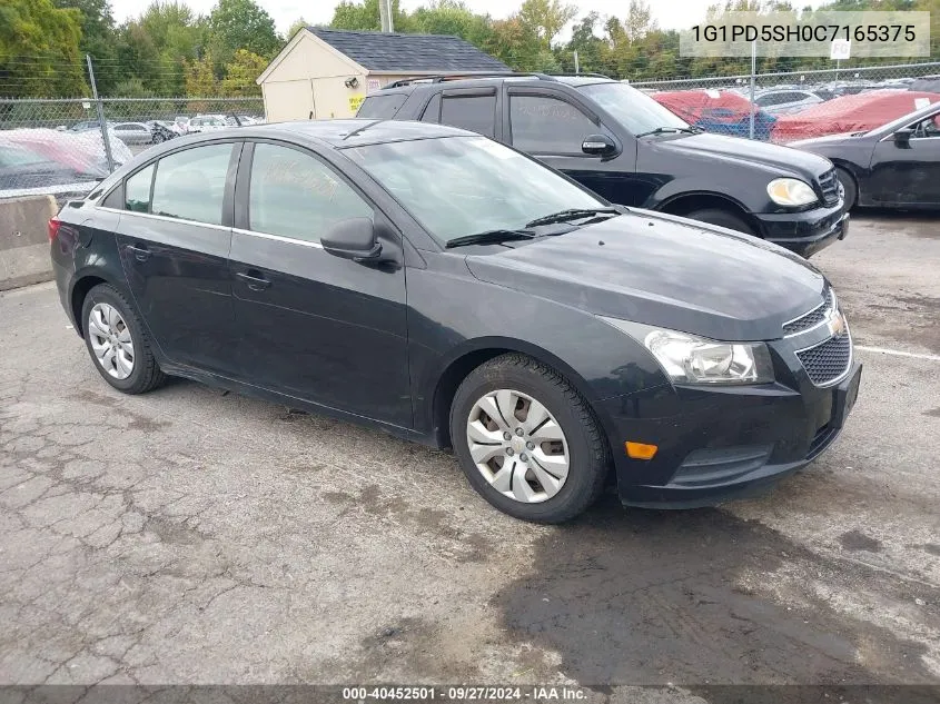 2012 Chevrolet Cruze Ls VIN: 1G1PD5SH0C7165375 Lot: 40452501