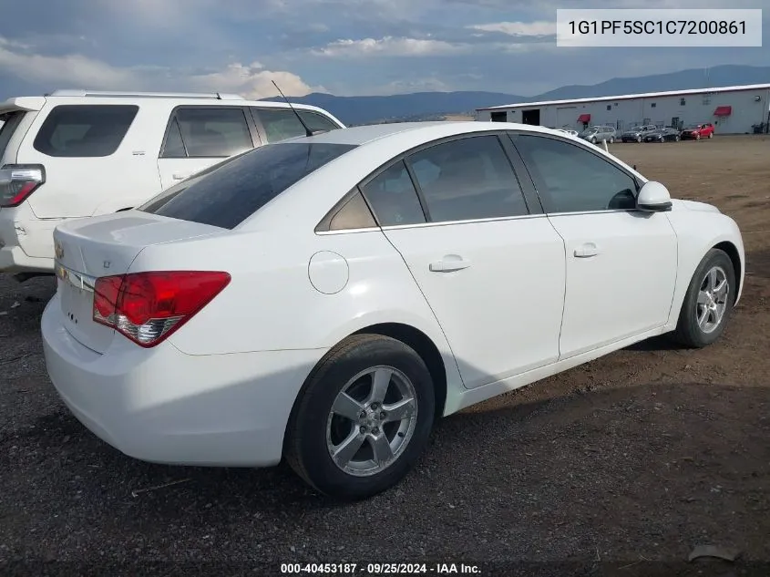 2012 Chevrolet Cruze 1Lt VIN: 1G1PF5SC1C7200861 Lot: 40453187