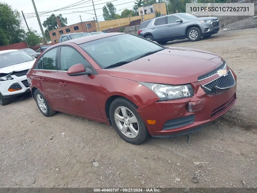 1G1PF5SC1C7262731 2012 Chevrolet Cruze 1Lt