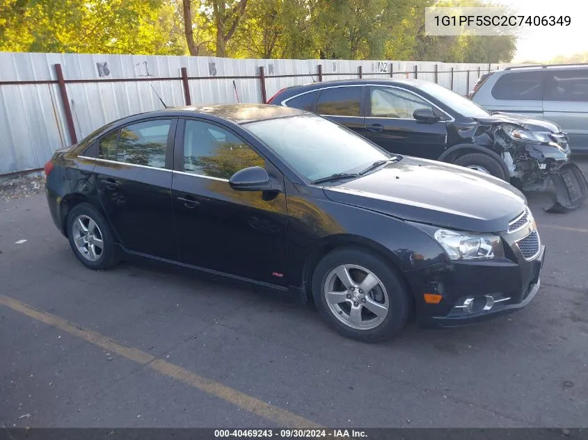 2012 Chevrolet Cruze 1Lt VIN: 1G1PF5SC2C7406349 Lot: 40469243