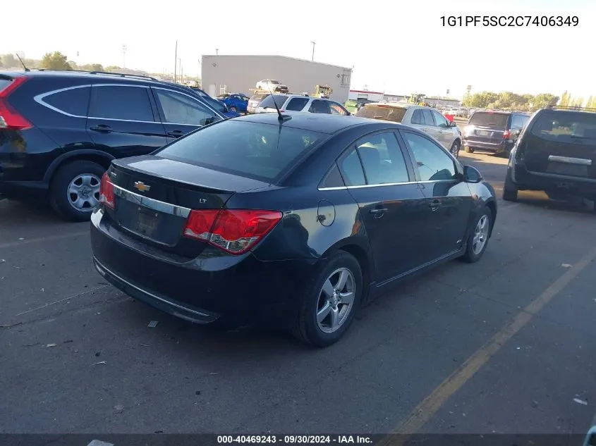 1G1PF5SC2C7406349 2012 Chevrolet Cruze 1Lt