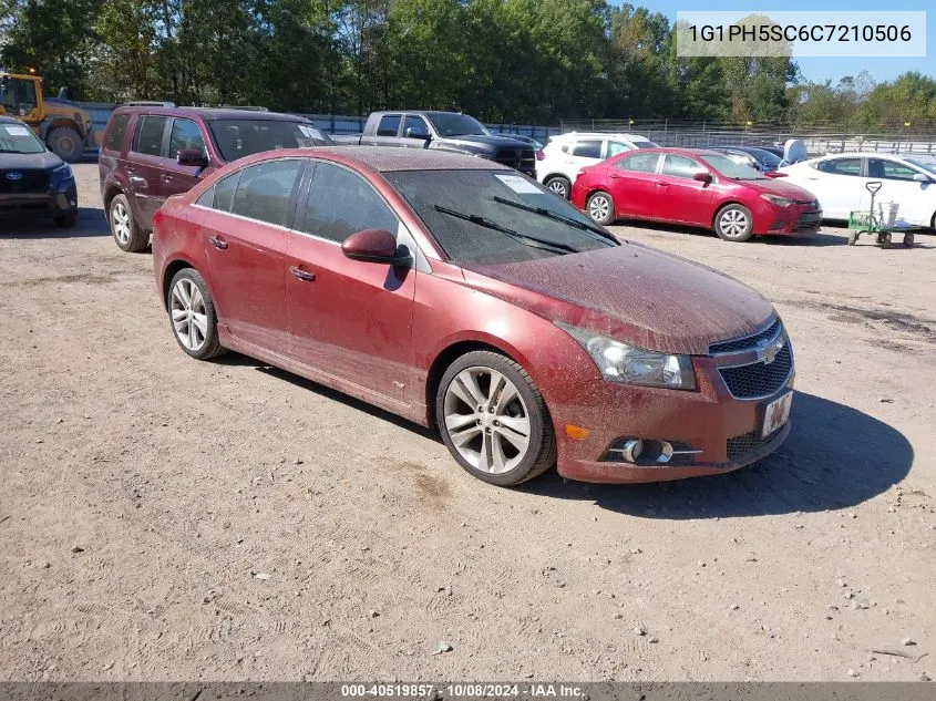 2012 Chevrolet Cruze Ltz VIN: 1G1PH5SC6C7210506 Lot: 40519857