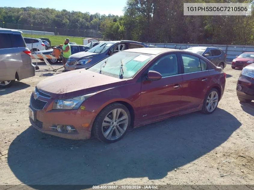 2012 Chevrolet Cruze Ltz VIN: 1G1PH5SC6C7210506 Lot: 40519857