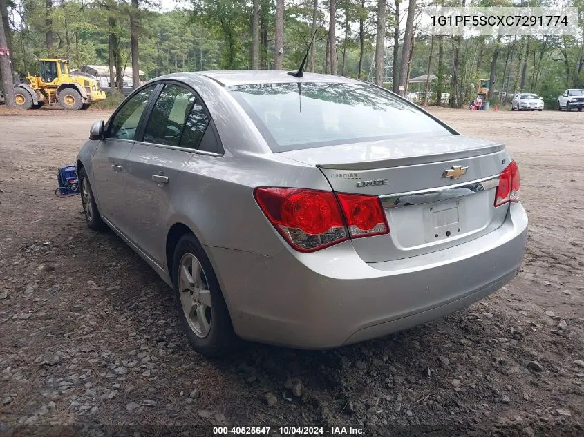 2012 Chevrolet Cruze 1Lt VIN: 1G1PF5SCXC7291774 Lot: 40525647