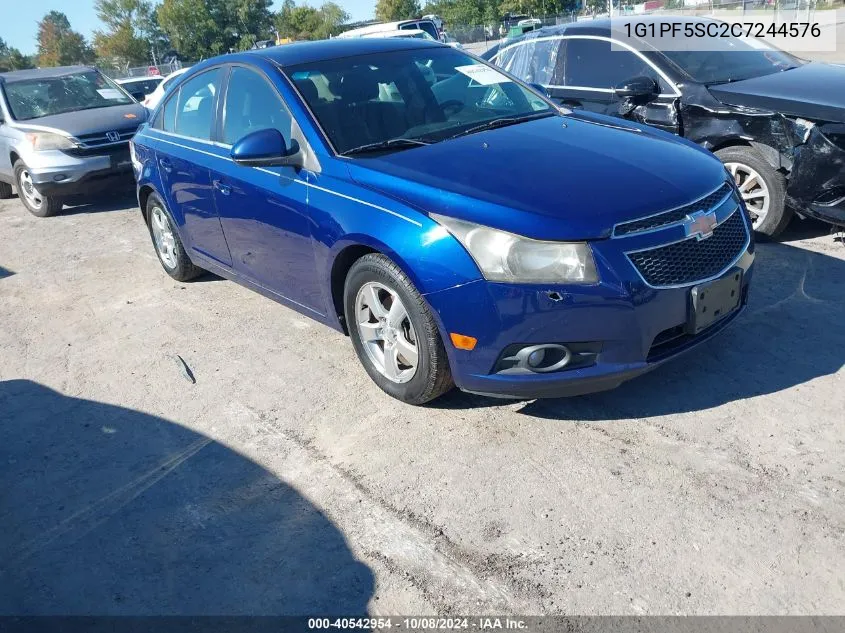 1G1PF5SC2C7244576 2012 Chevrolet Cruze 1Lt