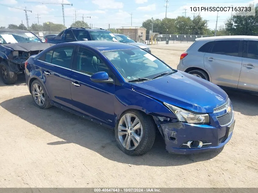 2012 Chevrolet Cruze Ltz VIN: 1G1PH5SC0C7163733 Lot: 40547643