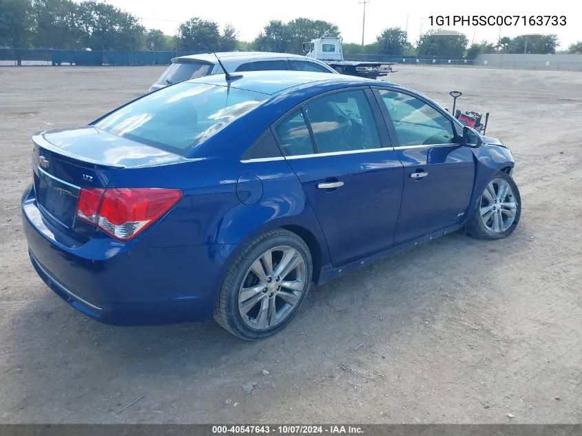 2012 Chevrolet Cruze Ltz VIN: 1G1PH5SC0C7163733 Lot: 40547643