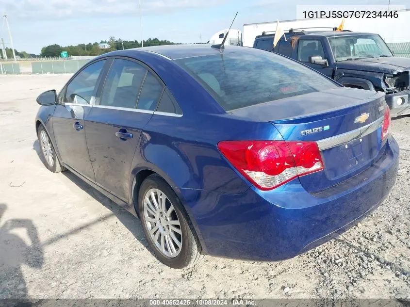 2012 Chevrolet Cruze Eco VIN: 1G1PJ5SC7C7234446 Lot: 40552425