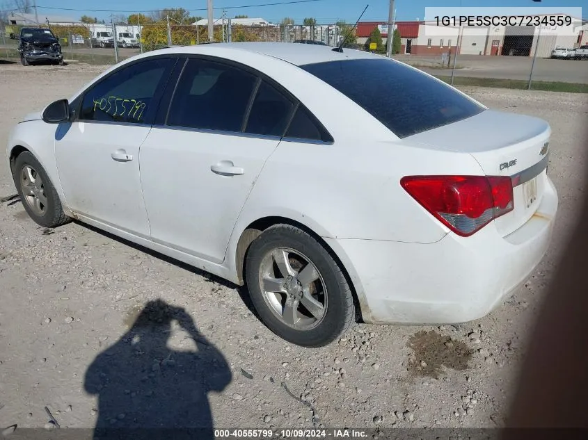 2012 Chevrolet Cruze Lt VIN: 1G1PE5SC3C7234559 Lot: 40555799