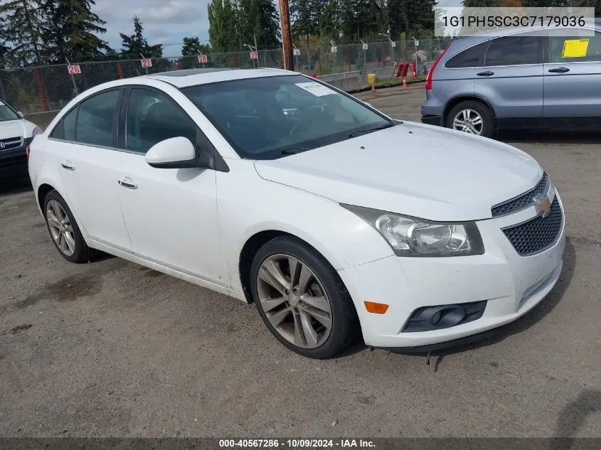 1G1PH5SC3C7179036 2012 Chevrolet Cruze Ltz