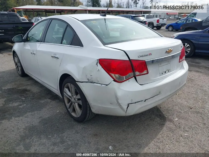 1G1PH5SC3C7179036 2012 Chevrolet Cruze Ltz