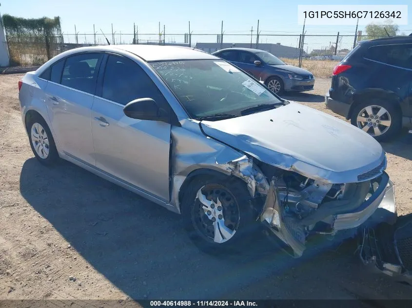 2012 Chevrolet Cruze Ls VIN: 1G1PC5SH6C7126342 Lot: 40614988