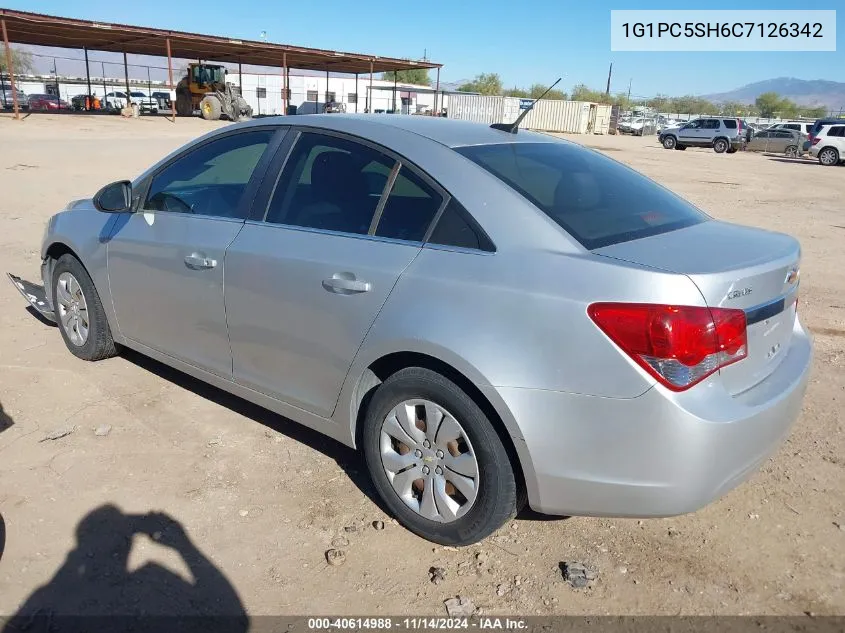 2012 Chevrolet Cruze Ls VIN: 1G1PC5SH6C7126342 Lot: 40614988