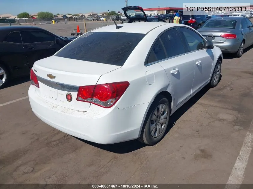 1G1PD5SH4C7135313 2012 Chevrolet Cruze Ls