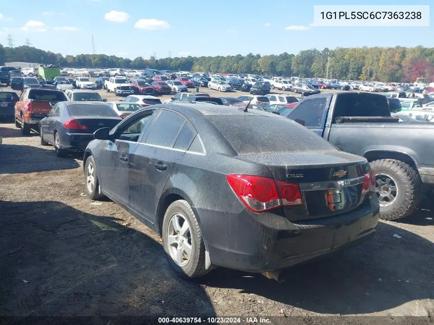 1G1PL5SC6C7363238 2012 Chevrolet Cruze 1Lt