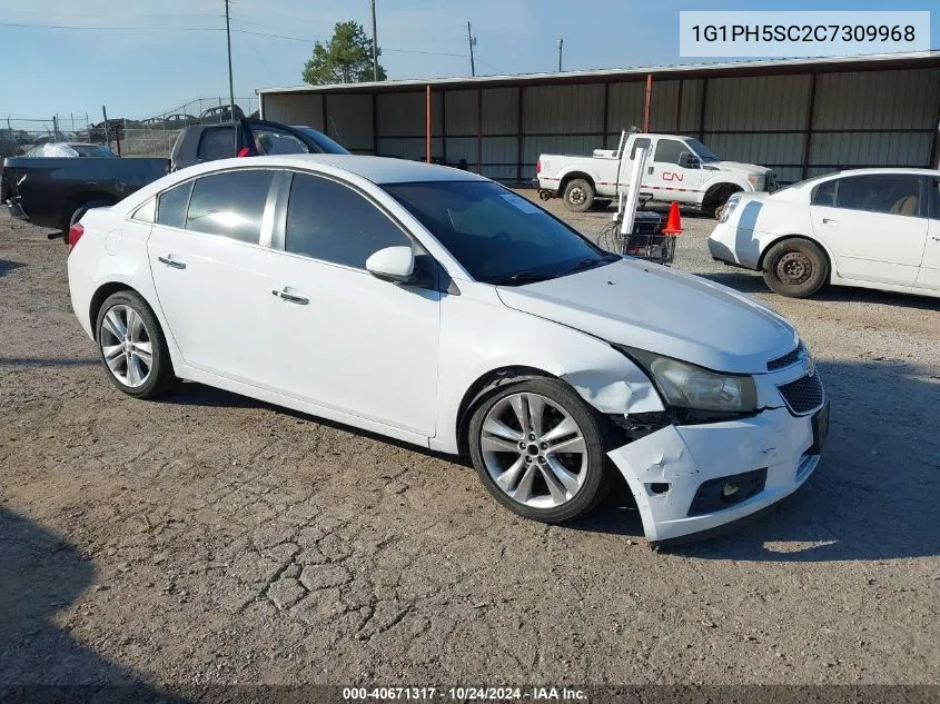 2012 Chevrolet Cruze Ltz VIN: 1G1PH5SC2C7309968 Lot: 40671317