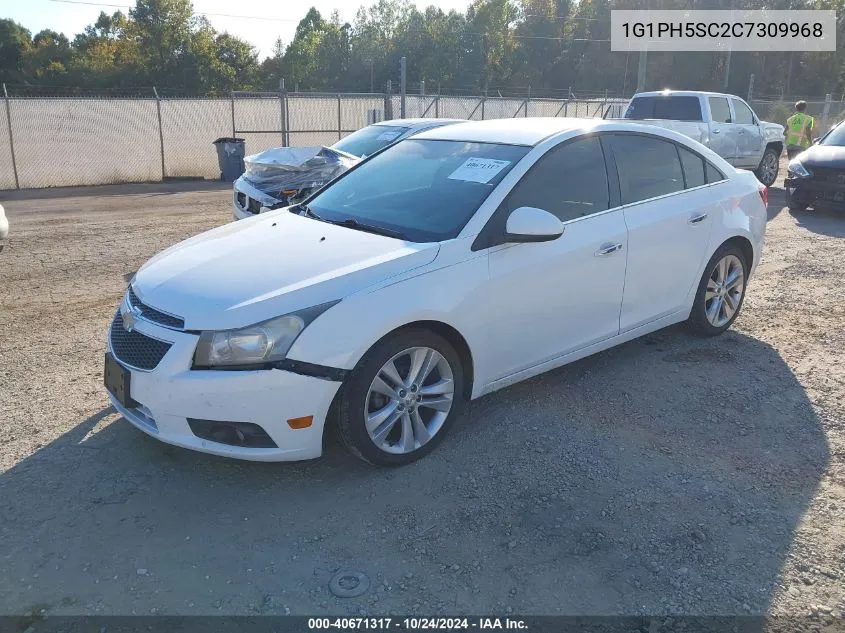 2012 Chevrolet Cruze Ltz VIN: 1G1PH5SC2C7309968 Lot: 40671317