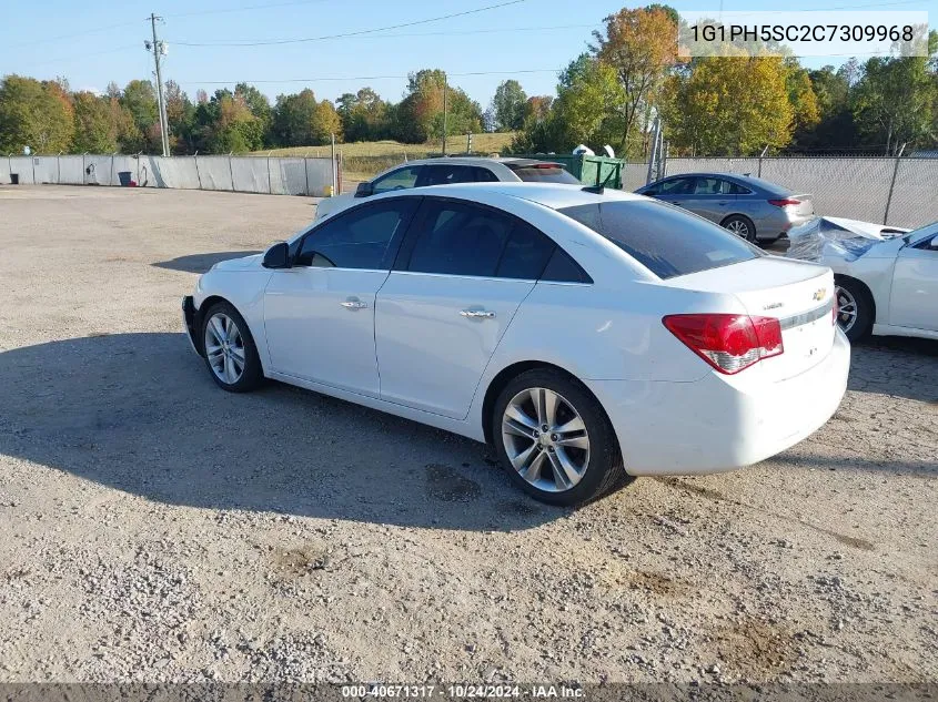 2012 Chevrolet Cruze Ltz VIN: 1G1PH5SC2C7309968 Lot: 40671317