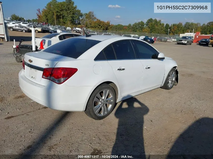 2012 Chevrolet Cruze Ltz VIN: 1G1PH5SC2C7309968 Lot: 40671317