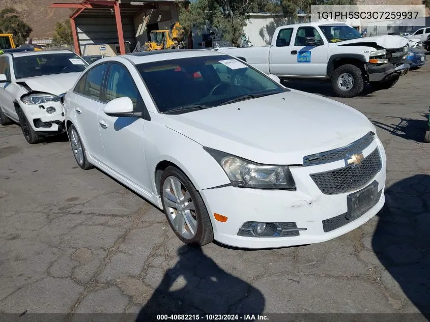 1G1PH5SC3C7259937 2012 Chevrolet Cruze Ltz