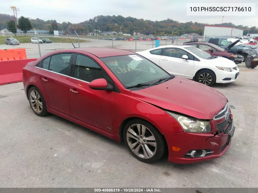 2012 Chevrolet Cruze Ltz VIN: 1G1PH5SC5C7176610 Lot: 40686319