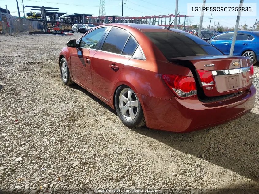 1G1PF5SC9C7252836 2012 Chevrolet Cruze 1Lt