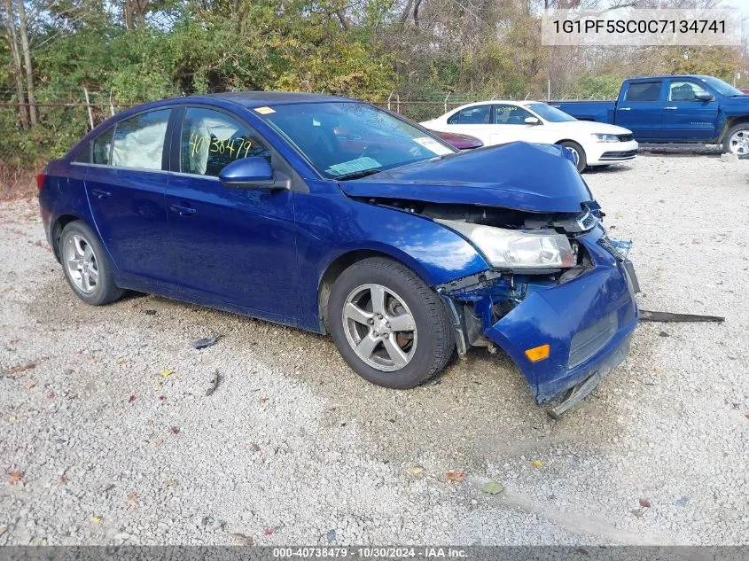 2012 Chevrolet Cruze 1Lt VIN: 1G1PF5SC0C7134741 Lot: 40738479