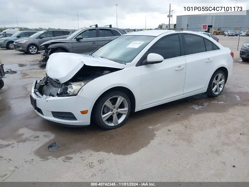 2012 Chevrolet Cruze 2Lt VIN: 1G1PG5SC4C7101173 Lot: 40742345