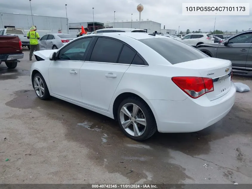 2012 Chevrolet Cruze 2Lt VIN: 1G1PG5SC4C7101173 Lot: 40742345