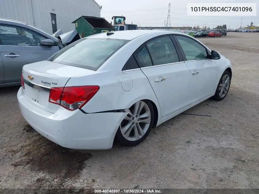 1G1PH5SC4C7401096 2012 Chevrolet Cruze Ltz