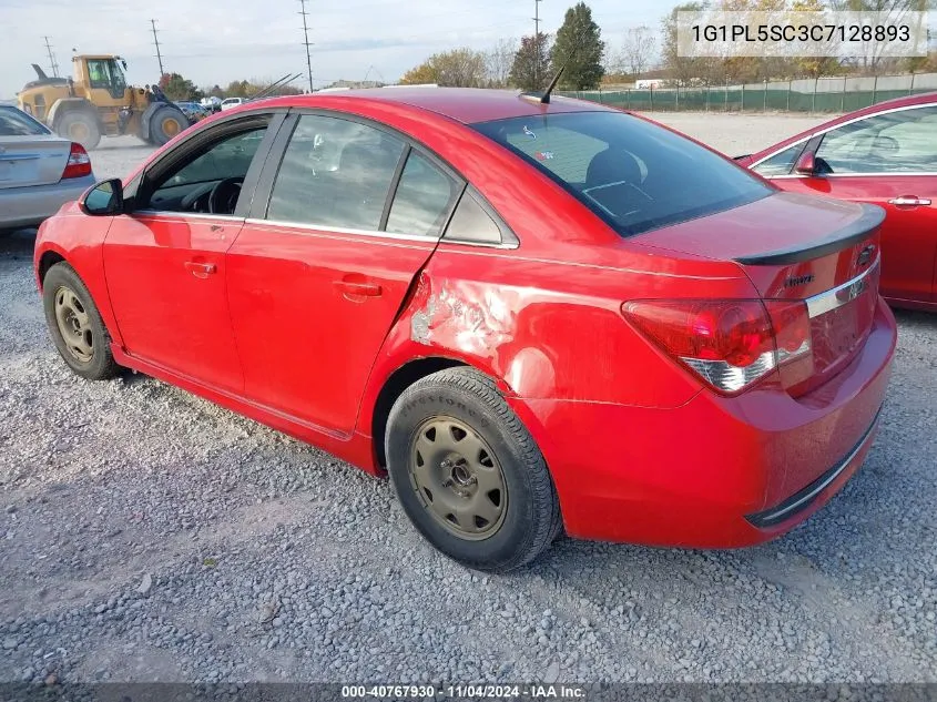 1G1PL5SC3C7128893 2012 Chevrolet Cruze 1Lt