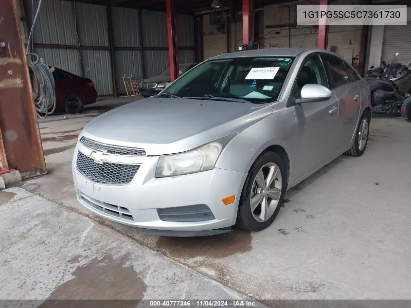 2012 Chevrolet Cruze 2Lt VIN: 1G1PG5SC5C7361730 Lot: 40777346