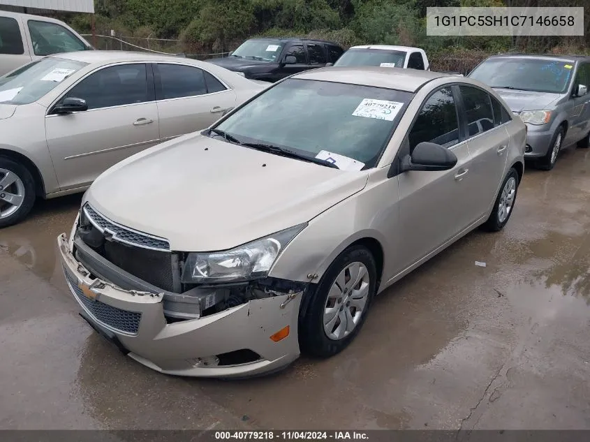 1G1PC5SH1C7146658 2012 Chevrolet Cruze Ls