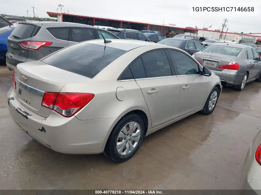 1G1PC5SH1C7146658 2012 Chevrolet Cruze Ls