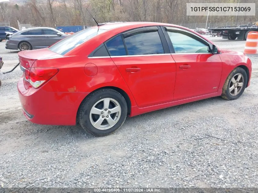 2012 Chevrolet Cruze 1Lt VIN: 1G1PF5SC1C7153069 Lot: 40786406