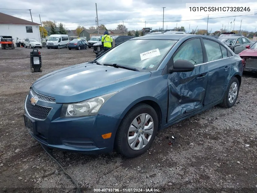 2012 Chevrolet Cruze Ls VIN: 1G1PC5SH1C7328246 Lot: 40793796