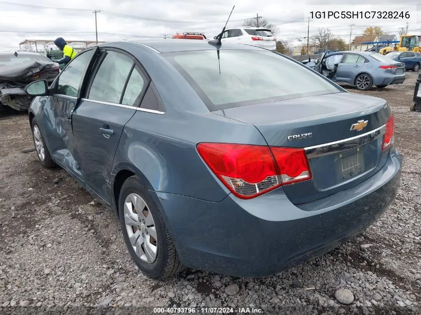 2012 Chevrolet Cruze Ls VIN: 1G1PC5SH1C7328246 Lot: 40793796