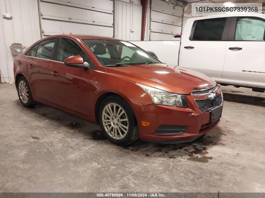 2012 Chevrolet Cruze Eco VIN: 1G1PK5SC5C7339368 Lot: 40799899