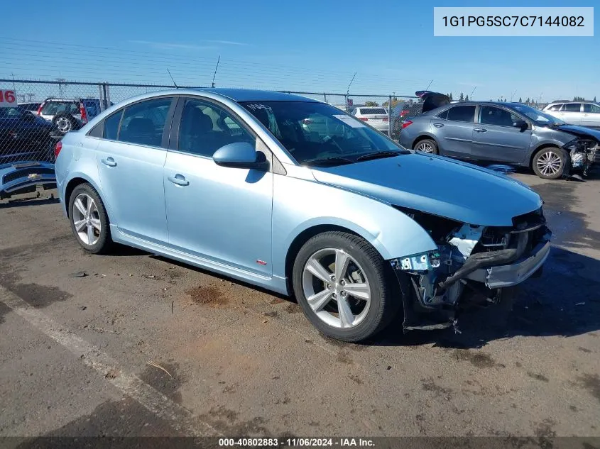 2012 Chevrolet Cruze 2Lt VIN: 1G1PG5SC7C7144082 Lot: 40802883