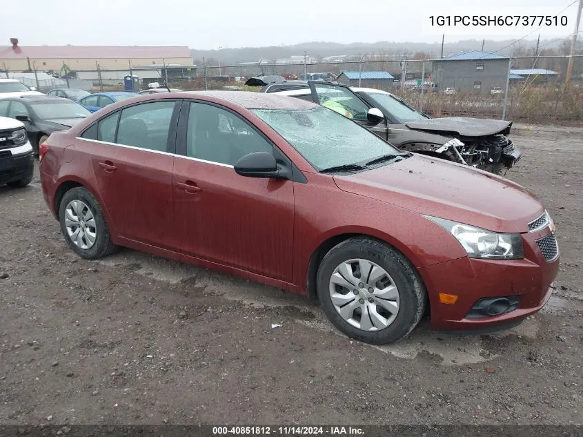 2012 Chevrolet Cruze Ls VIN: 1G1PC5SH6C7377510 Lot: 40851812