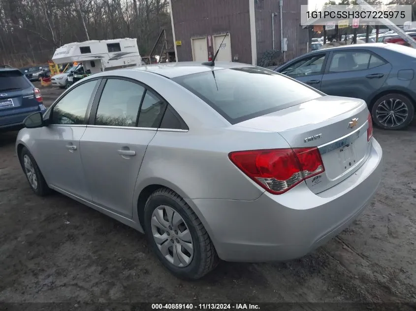 2012 Chevrolet Cruze Ls VIN: 1G1PC5SH3C7225975 Lot: 40859140