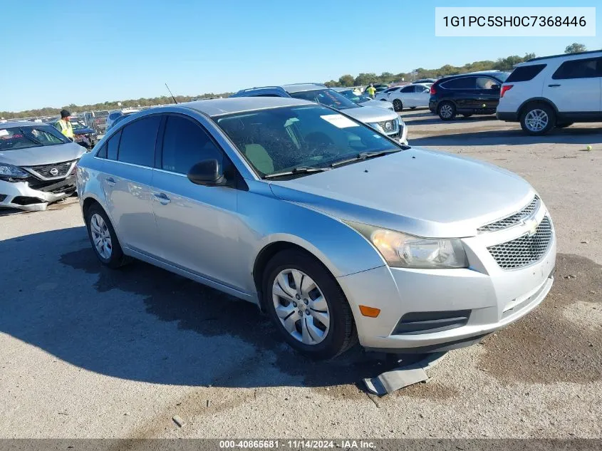 2012 Chevrolet Cruze Ls VIN: 1G1PC5SH0C7368446 Lot: 40865681